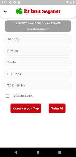 Erbaa Seyahat ekran görüntüsü