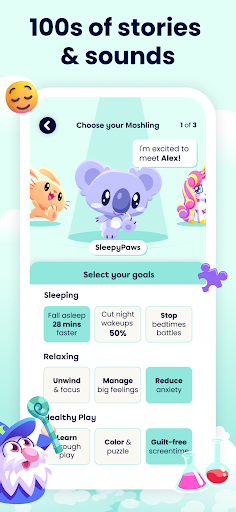 Moshi Kids: Sleep, Relax, Play ekran görüntüsü
