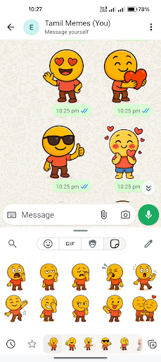 MoodMoji Stickers ekran görüntüsü
