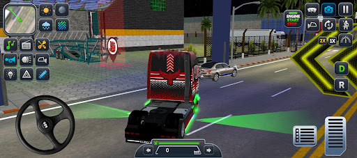 City Transport Truck Game 3D ekran görüntüsü