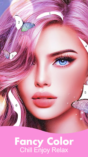 Fancy Color - Paint By Number ekran görüntüsü