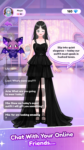 Star Idol Anime Doll Dress up ekran görüntüsü