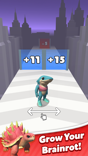 Italian Meme Game:Merge Runner ekran görüntüsü