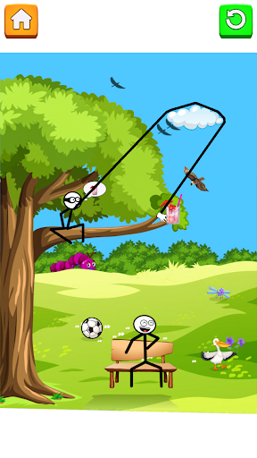 Stickman Thief Puzzle Game 3D ekran görüntüsü