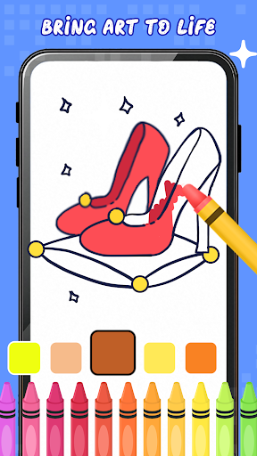 Coloring Games: Paint & Relax ekran görüntüsü