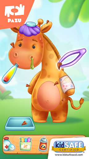 Jungle Animal Kids Care Games ekran görüntüsü