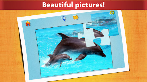 Puzzle Game with Baby Animals ekran görüntüsü