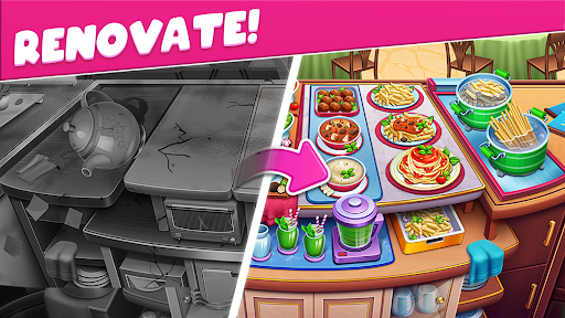 Cooking Taste Restaurant Games ekran görüntüsü