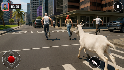 Angry Goat Animal Simulator 3d ekran görüntüsü