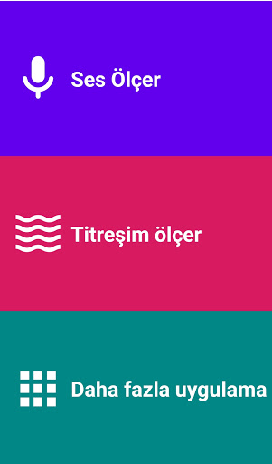 Ses ve Titreşim Ölçer ekran görüntüsü
