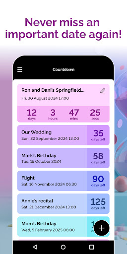 Essential Countdown Calendar ekran görüntüsü