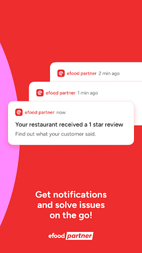 efood partner ekran görüntüsü