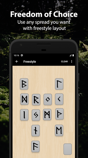 Runic Divination - Runes Tarot ekran görüntüsü