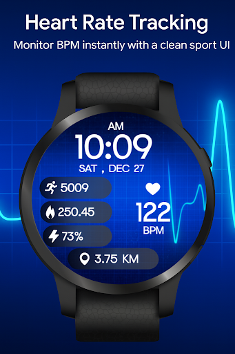 Heart Rate Monitor Sport Watch ekran görüntüsü