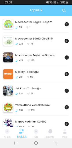 Migros Sosyal ekran görüntüsü