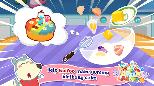 Wolfoo Birthday Party Planning ekran görüntüsü