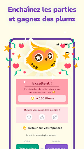 LovBirdz - Jeu de Quiz Couple ekran görüntüsü
