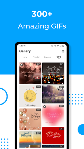 Daily wishes: Gif, Image, Card ekran görüntüsü