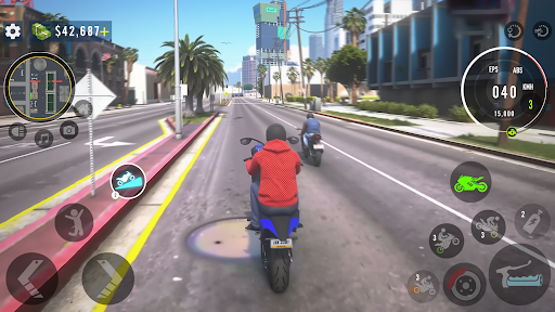 Real Moto Bike Driving Games ekran görüntüsü
