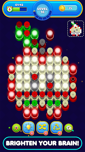 Bulb Sort: Light Color Puzzle ekran görüntüsü