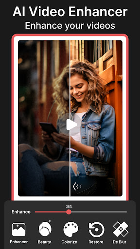 AI Video Editor & Media Player ekran görüntüsü