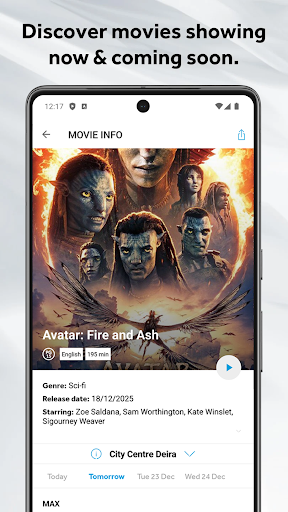 VOX Cinemas ekran görüntüsü