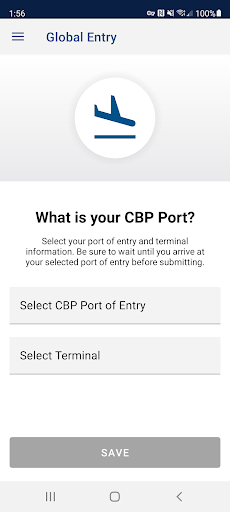 Global Entry ekran görüntüsü