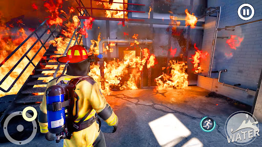 Firefighter Rescue Games 2025 ekran görüntüsü