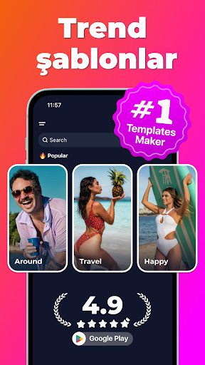 RilKit: Video Templates Maker ekran görüntüsü