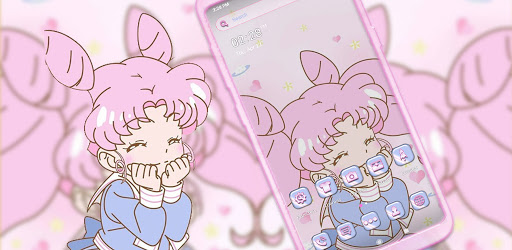 Kawaii Cute Girl Theme ekran görüntüsü