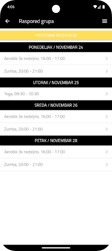 Teretana Maximus ekran görüntüsü