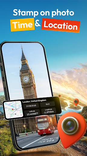 Photo Timestamp - GPS Camera ekran görüntüsü
