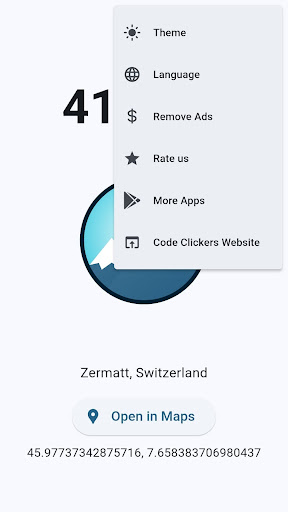 Altimeter ekran görüntüsü