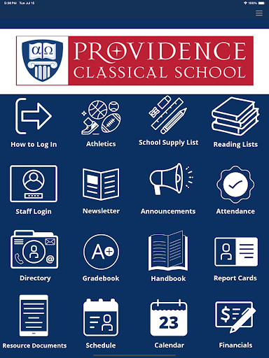 Providence Classical School ekran görüntüsü