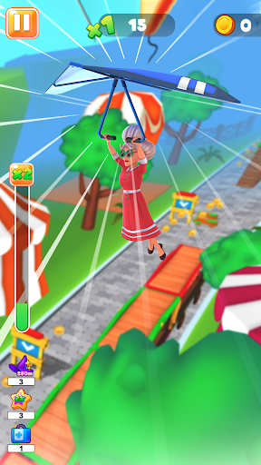 Granny Run 3D runner game ekran görüntüsü