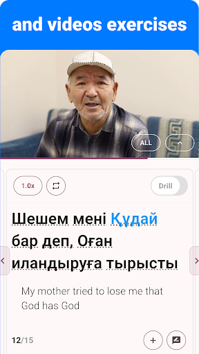 Kazakh - Listening Speaking ekran görüntüsü
