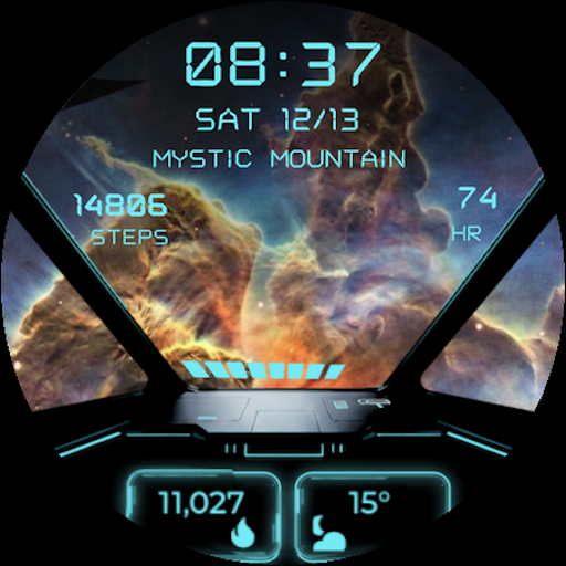 Galaxy Explorer Watch Face