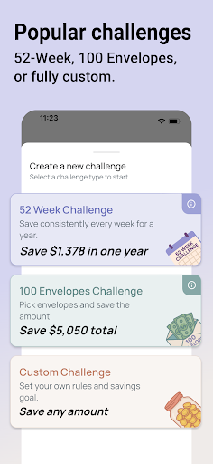 Savings Challenge: Savvy Goals ekran görüntüsü
