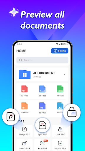 Document Reader App ekran görüntüsü