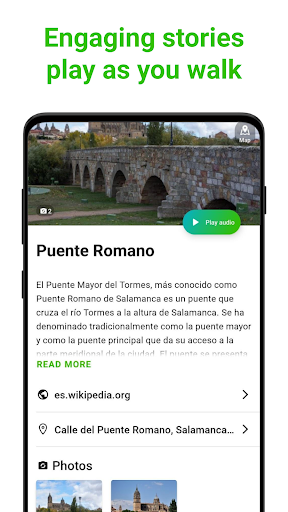 Salamanca SmartGuide ekran görüntüsü