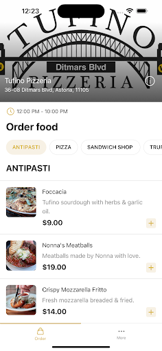 Tufino Pizzeria ekran görüntüsü