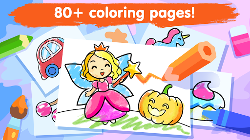 Coloring games for kids age 2 ekran görüntüsü