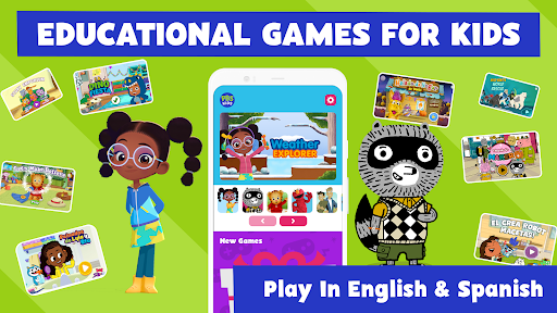 PBS KIDS Games ekran görüntüsü