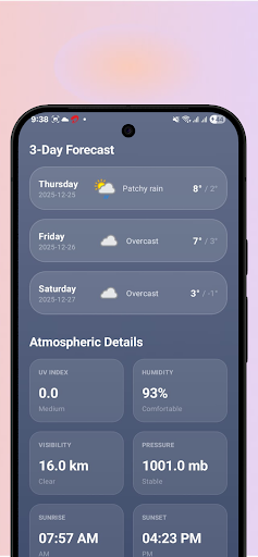 Discover the Weather ekran görüntüsü