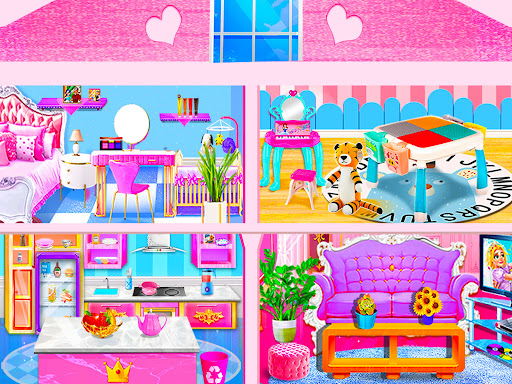 Princess Doll House Decoration ekran görüntüsü
