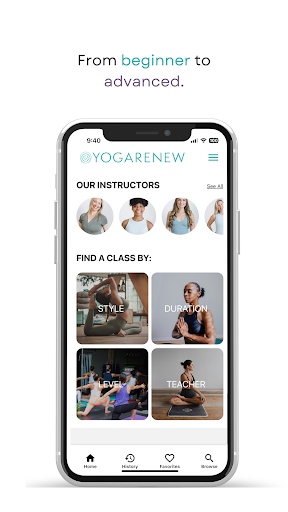 YogaRenew ekran görüntüsü