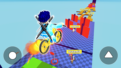 Bike Parkour: Obby Game ekran görüntüsü