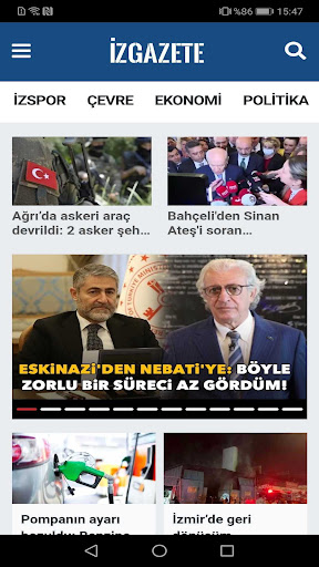 İz Gazete ekran görüntüsü