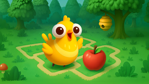 Help the Bird: Kids Game ekran görüntüsü