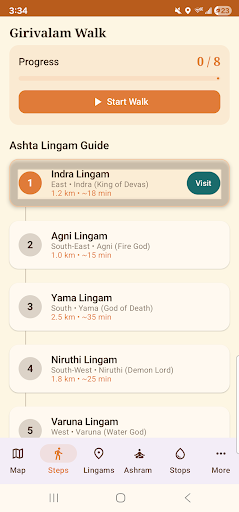 Girivalam Guide ekran görüntüsü